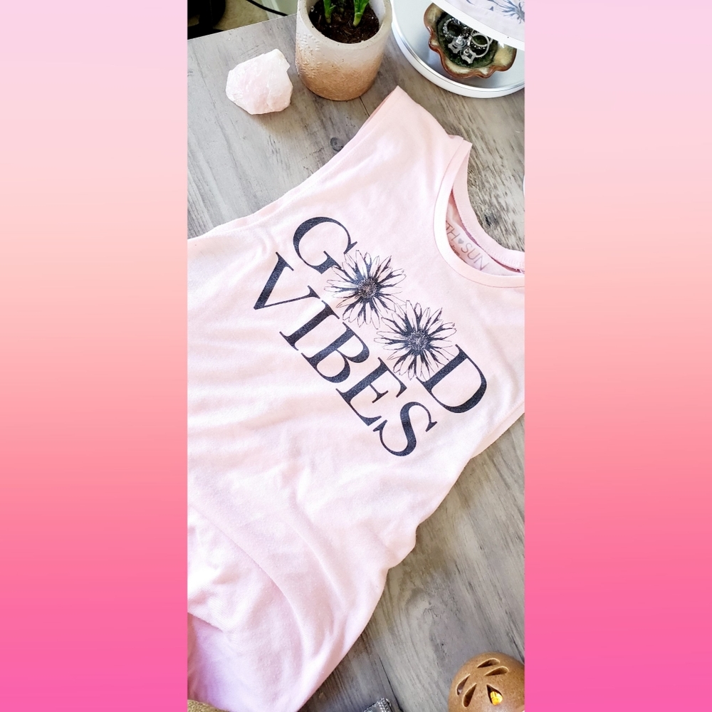 Good vibes muscle shirt